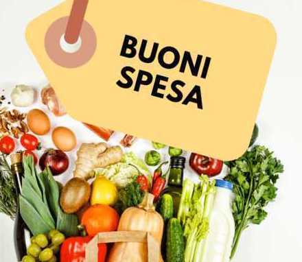 Buoni spesa per generi alimentari e beni di prima necessità